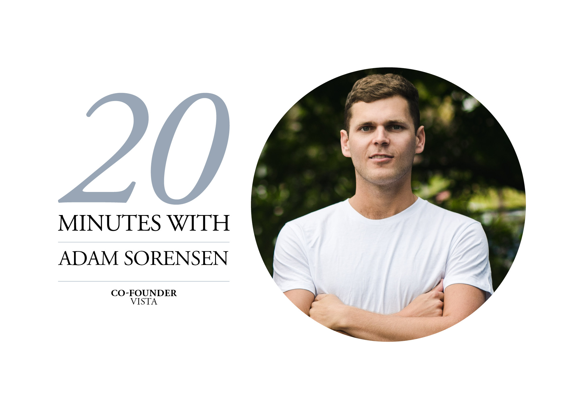Vista co-founder Adam Sorensen