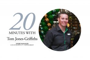 20 MINUTES WITH – TOM JONES-GRIFFITHS