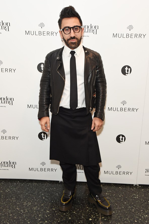 Mulberry creative director Johnny Coca hosts the launch of new book, London Burning, which feature profiles of some of the capital’s most notable talents from the worlds of fashion, film, theatre and design. 