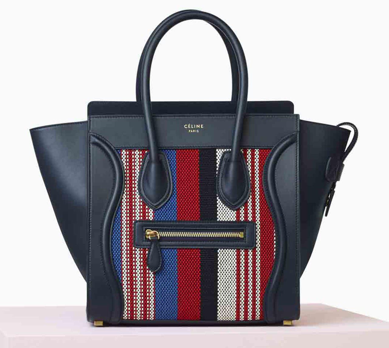 After originally applying for legal copyright protection of its infamous Luggage Tote, Celine has been awarded the Trade Dress protection, a reference to the characteristics of the visual appearance of a product or its packaging that communicate to consumers its origin. Protection of the shape and appearance will hopefully deter counterfeiters.  