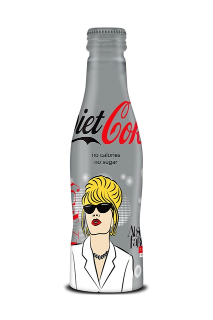 Diet Coke celebrates the release of Absolutely Fabulous The Movie by revealing an limited edition packaging featuring the loved main characters Eddy and Patsy. 