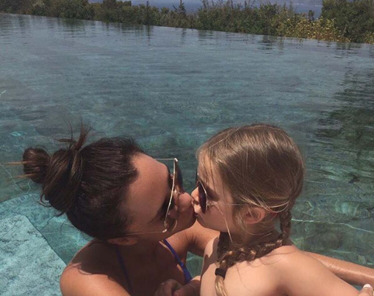 Victoria Beckham caused a stir on Instagram when she shared an image of her kissing her daughter on the lips on her 5th birthday. The post has received over 7,000 comments so far debating the family kiss.