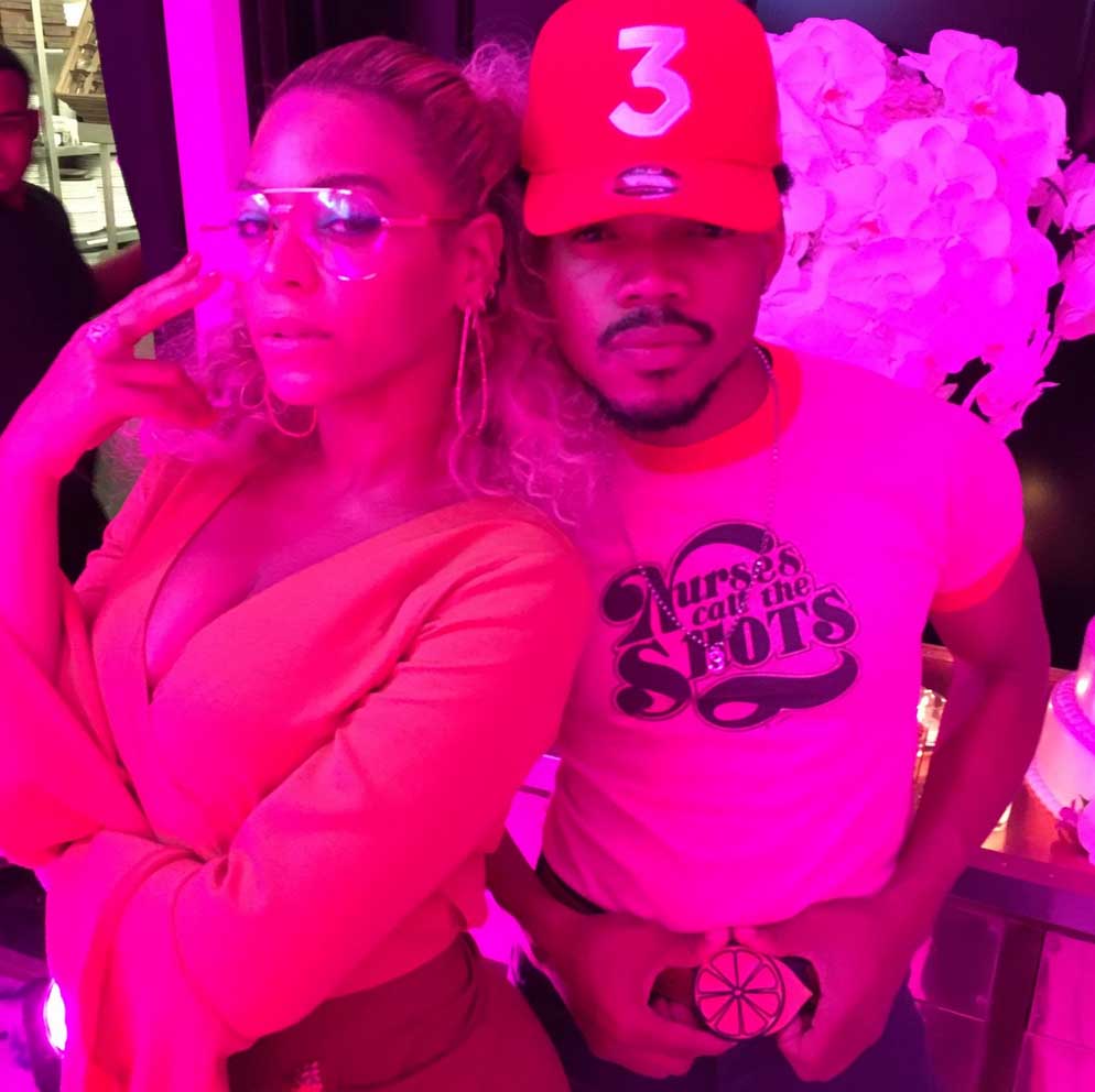 Beyonce celebrated her 35th birthday with a 