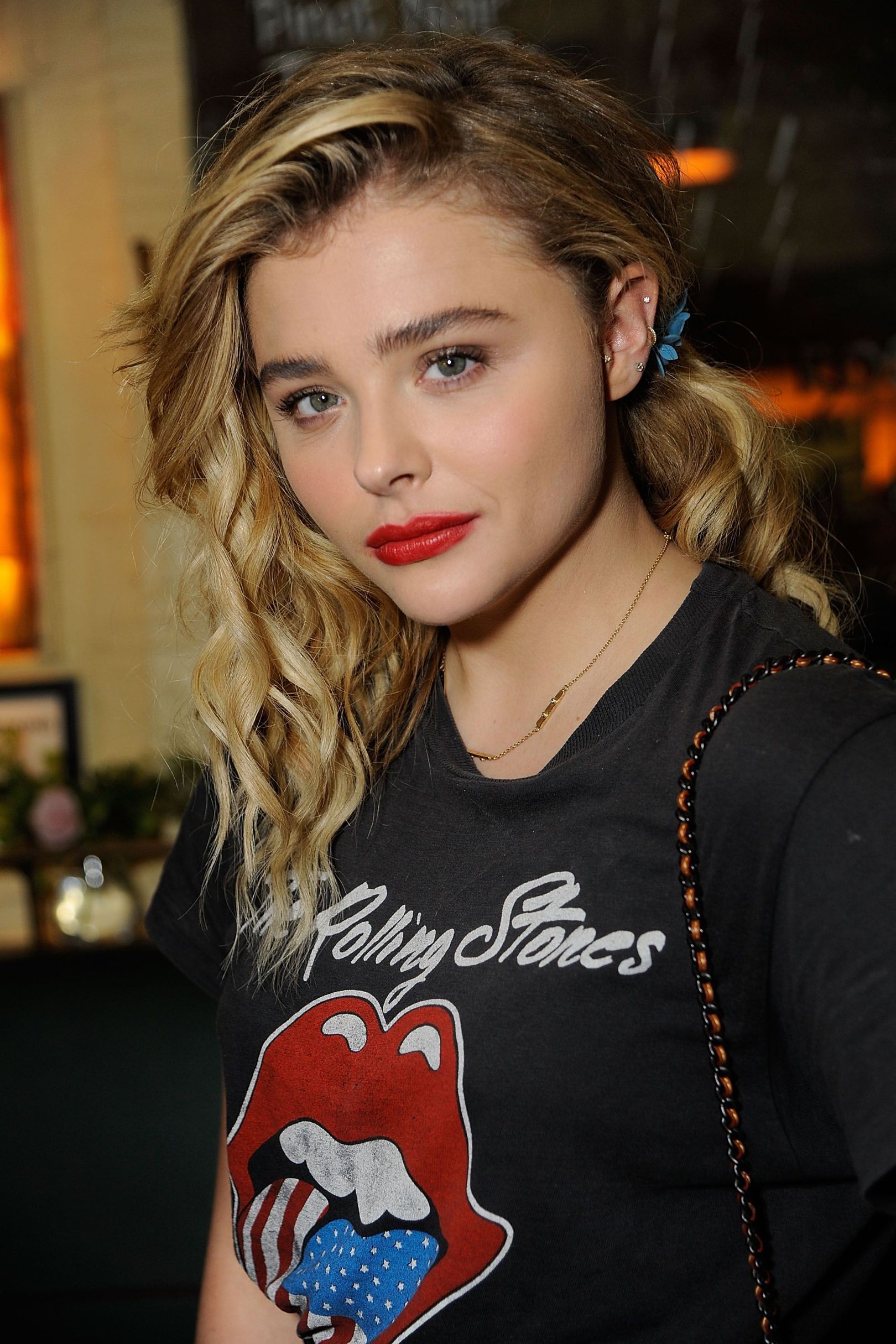 Chloe Moretz at the Coach party at NYFW.