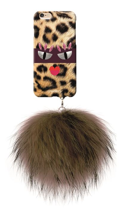 Iphoria 2 - Monster au Portable Angry Leo with Brown Racoon Pom Pom Case - iPhone 6