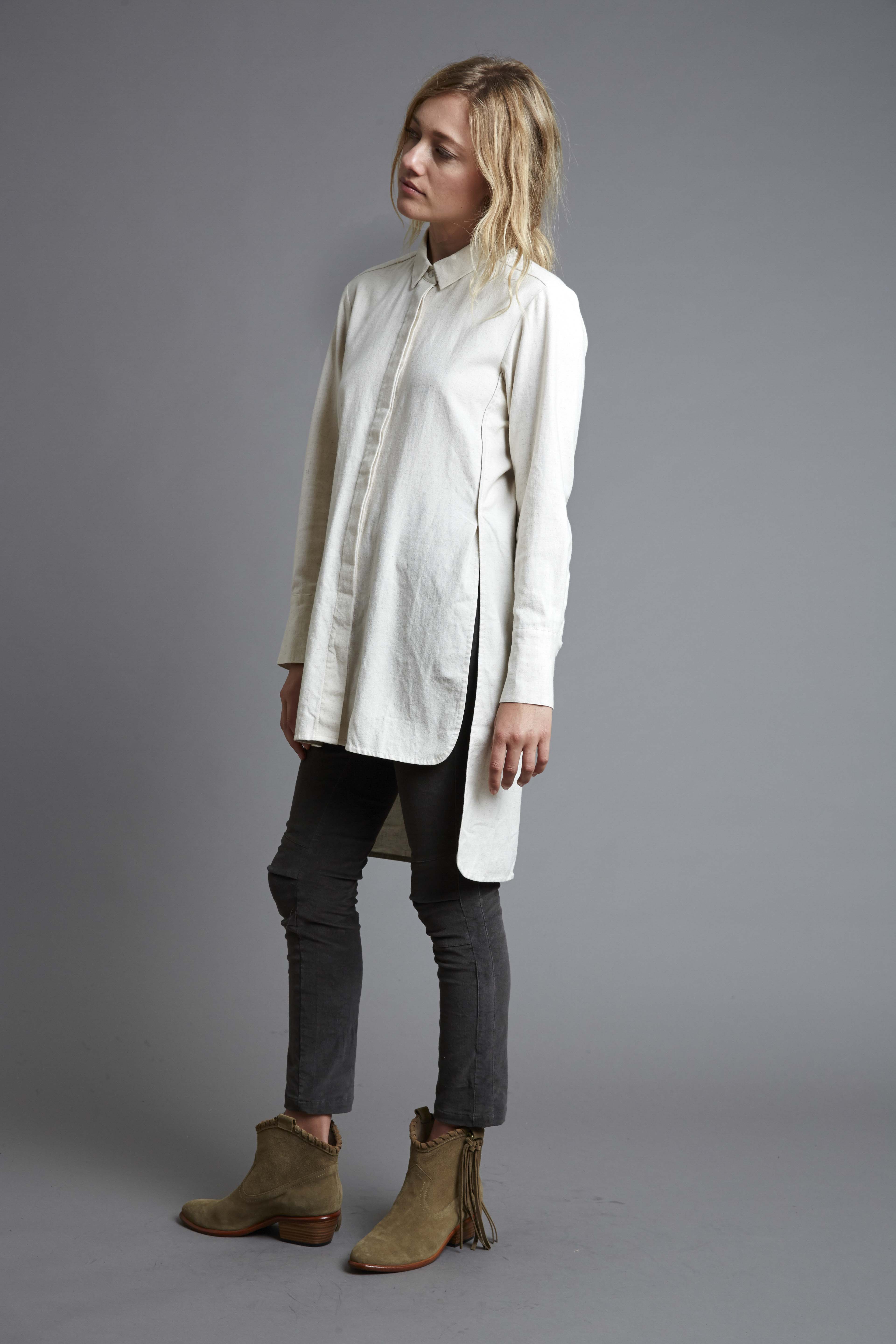 KurtaShirt_Parchment_SkinnyCords_EarlGrey-CherokeeBoots_WE-AR_AW17_RHYME-0945