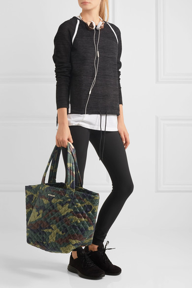 MZ Wallce Quilted Camo Tote Bag