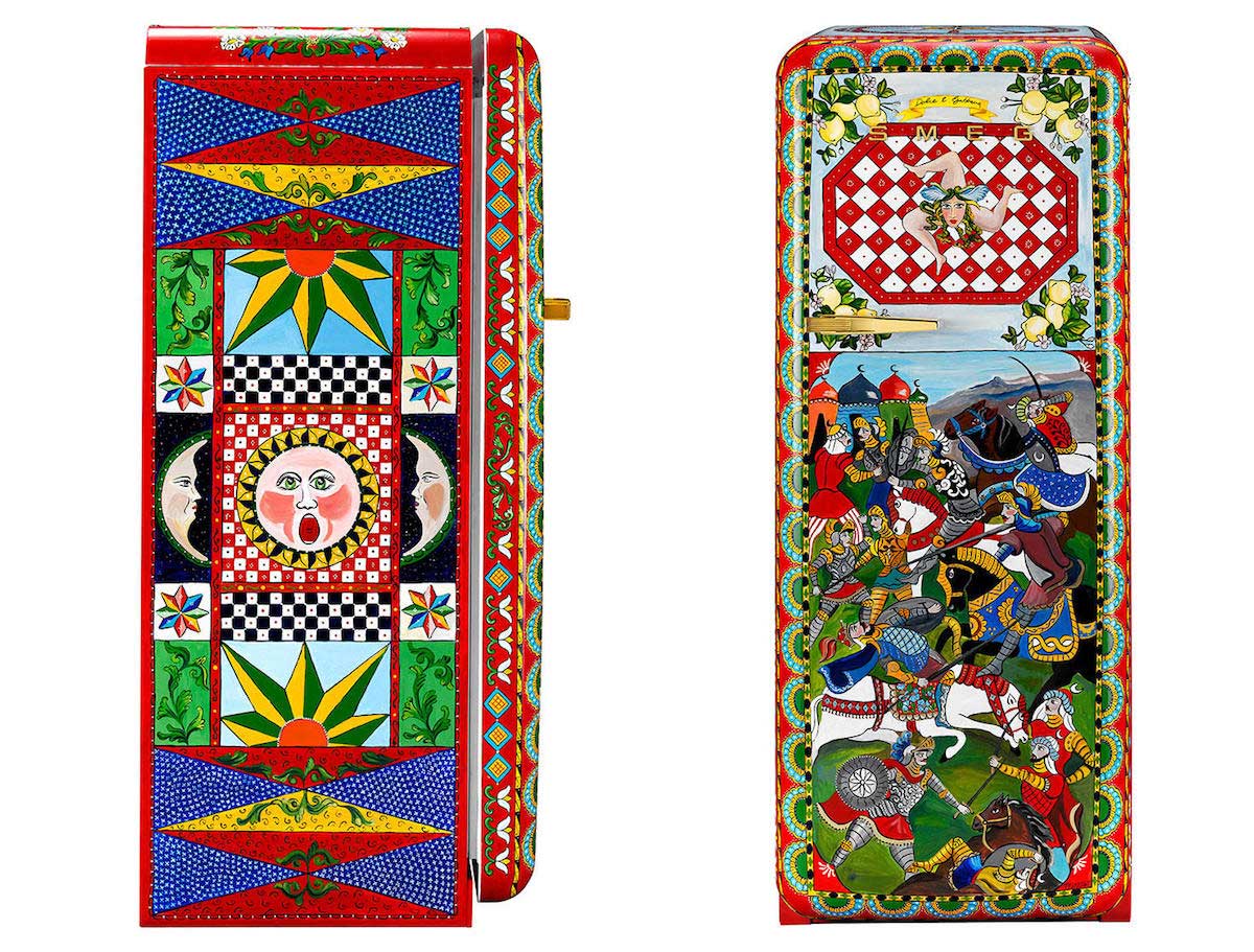 Smeg-hand-painted-refrigerators-by-Dolce-Gabbana