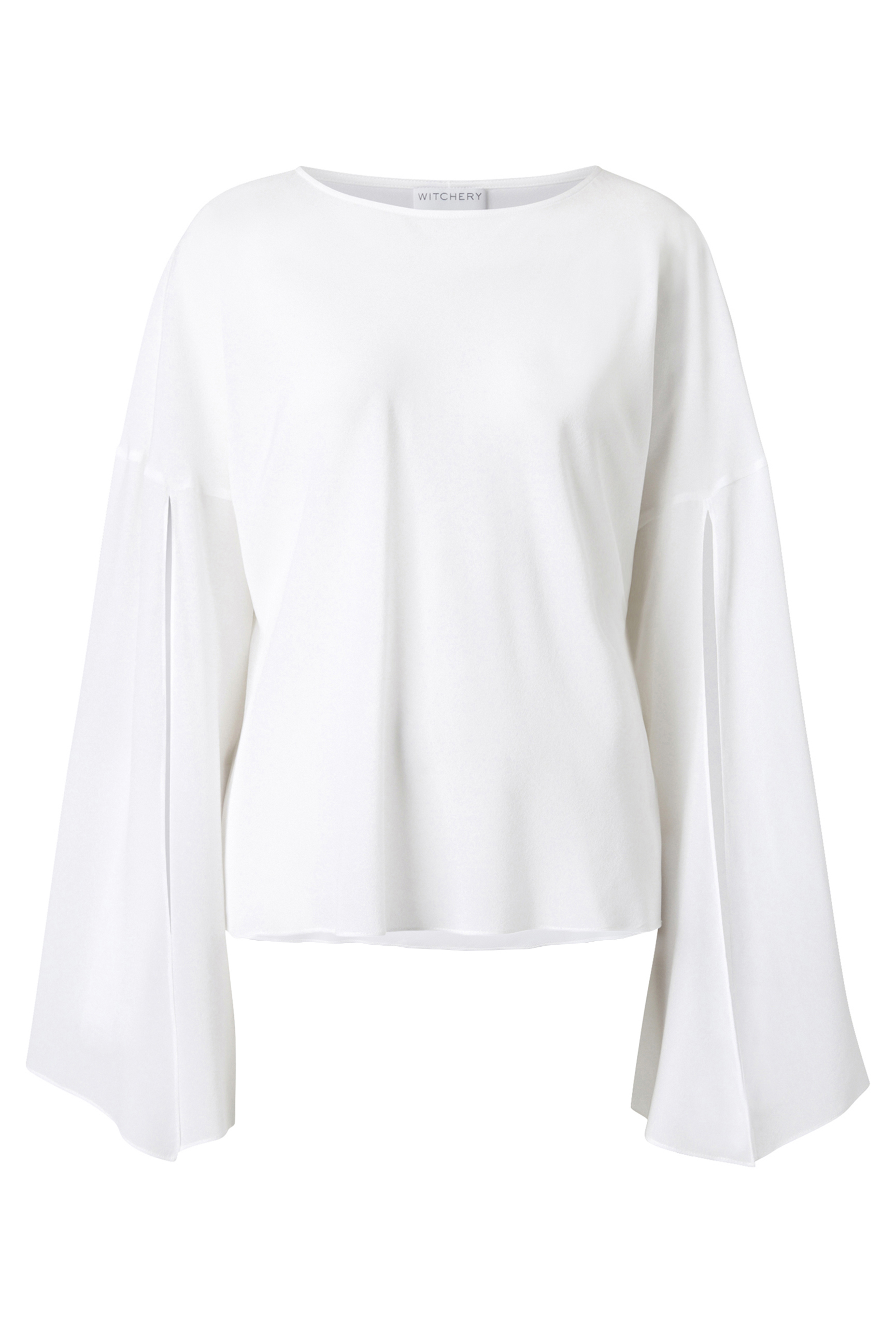 60206086_Witchery OCRF Silk Bell Blouse, RRP$229.90