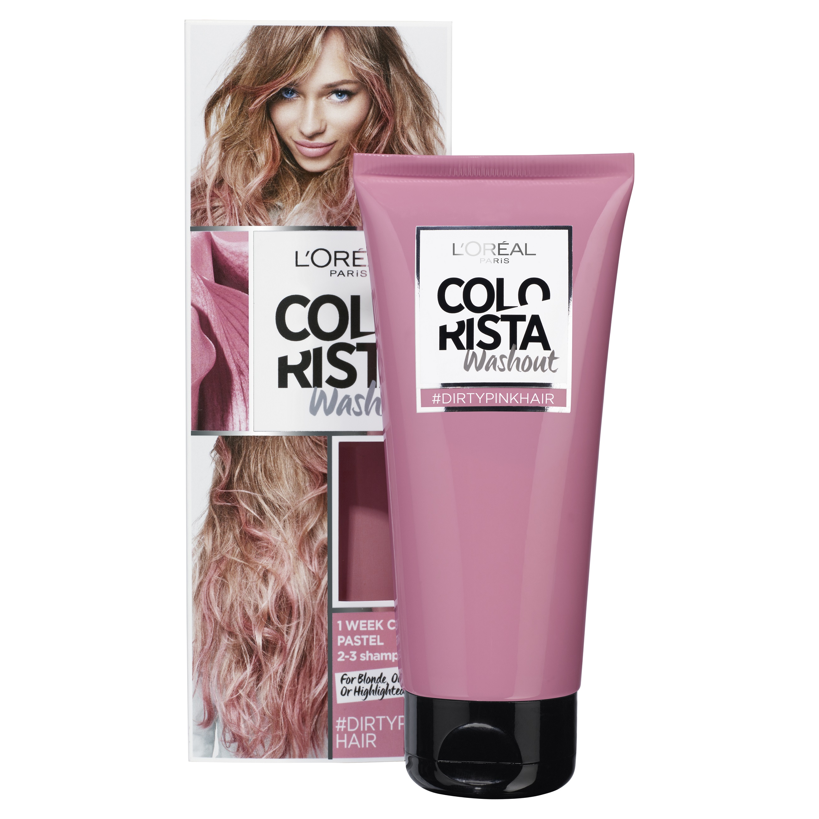 L'Oréal Paris Colorista Washout, Dirty Pink RRP$17.99
