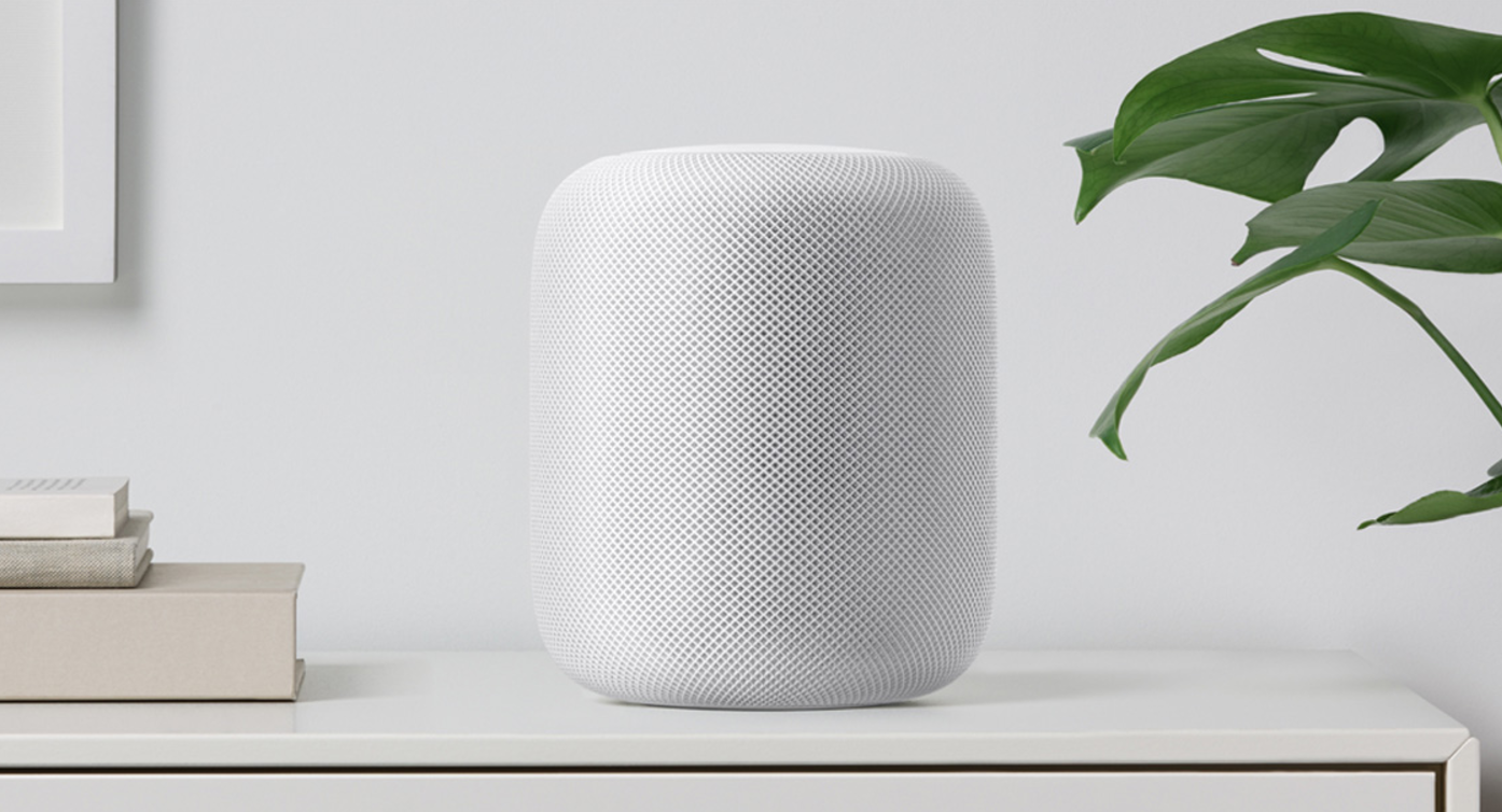 Apple's latest major product release is the HomePod speaker.