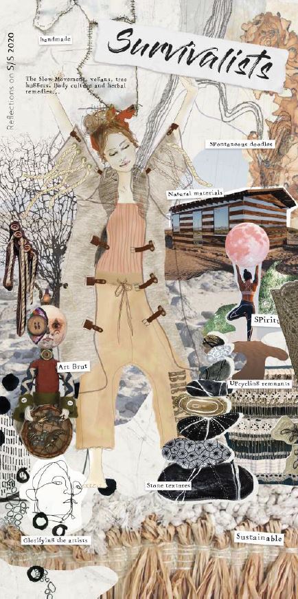 SURVIVALISTS
The Slow Movement, vegans, tree huggers and herbal remedies.
Natural blends and casual shades, organic and nature inspired designs.
Sustainable innovations.

