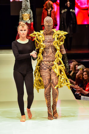 2018 iD International Emerging Designer Awards - Damir Begović. Dunedin Town Hall, Dunedin, New Zealand. Friday 4 May 2018. Photo: Chris Sullivan/iD Dunedin