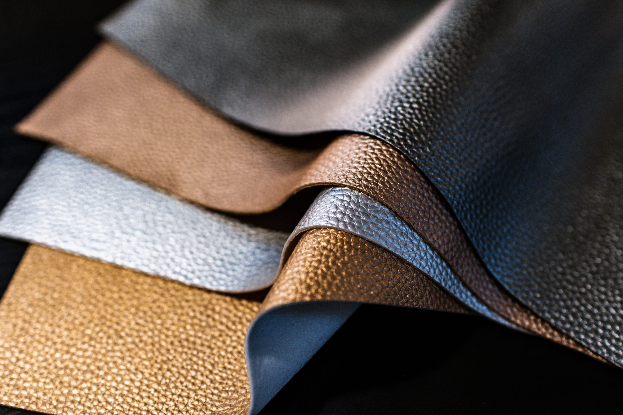 Leather fabric off cuts