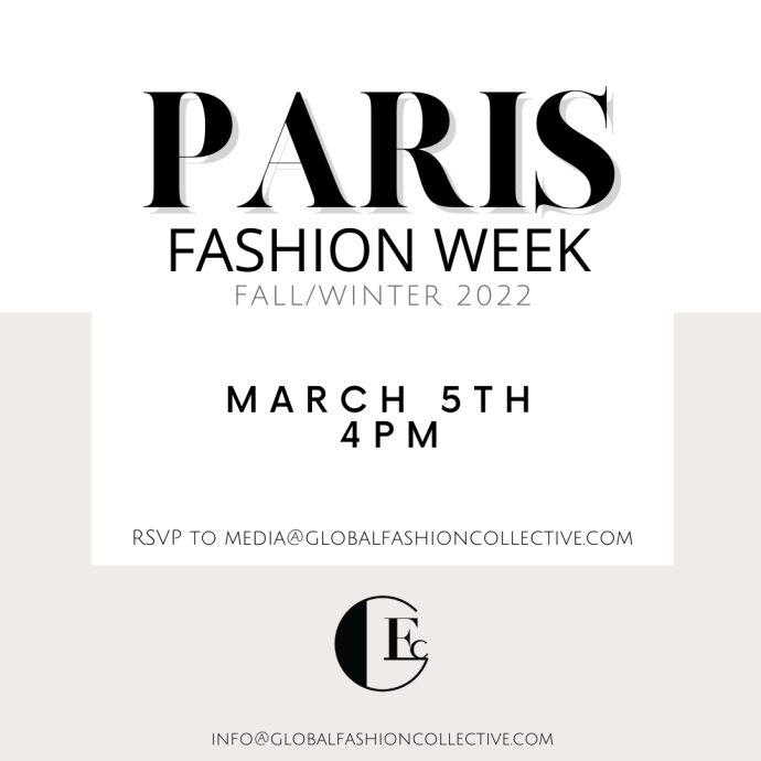 Paris Fashion Week Show Dates Unveiled - Apparel