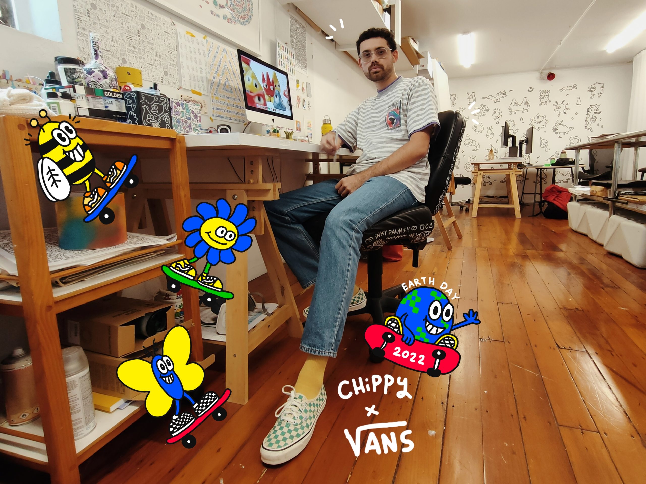 Chippy Vans Earth Day Portrait 001