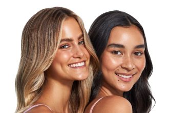 two girl models