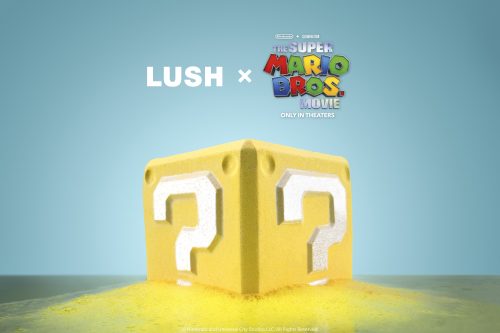Luch x Super Mario Bros. Movie collaboration poster