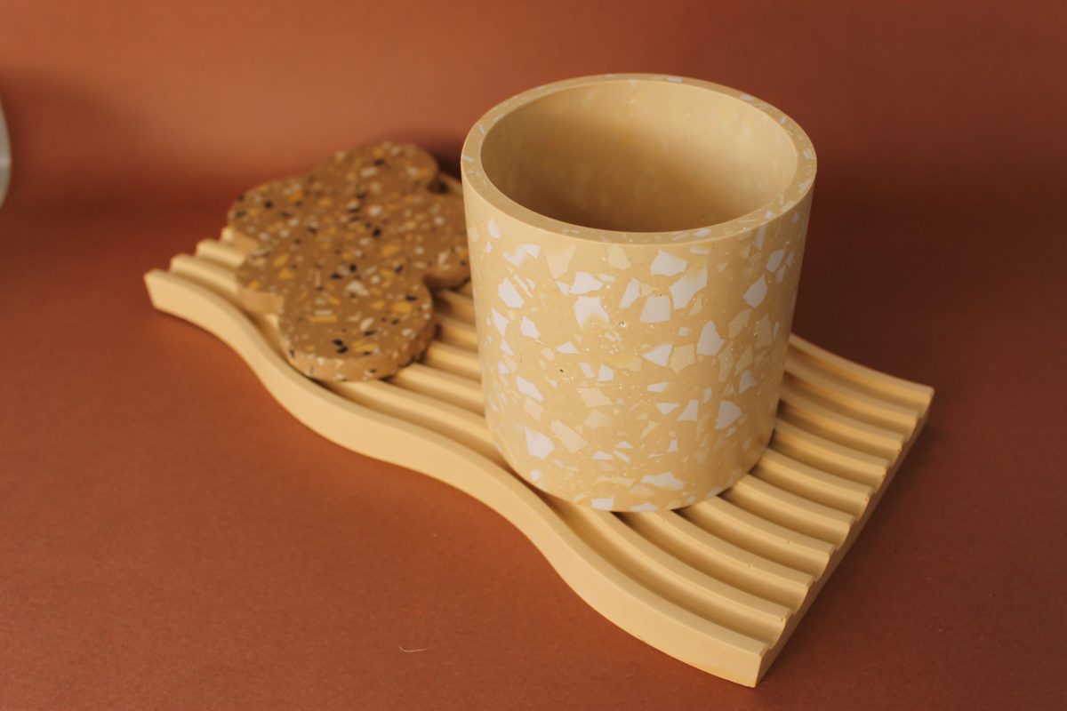 home decor accessory trinket and tray