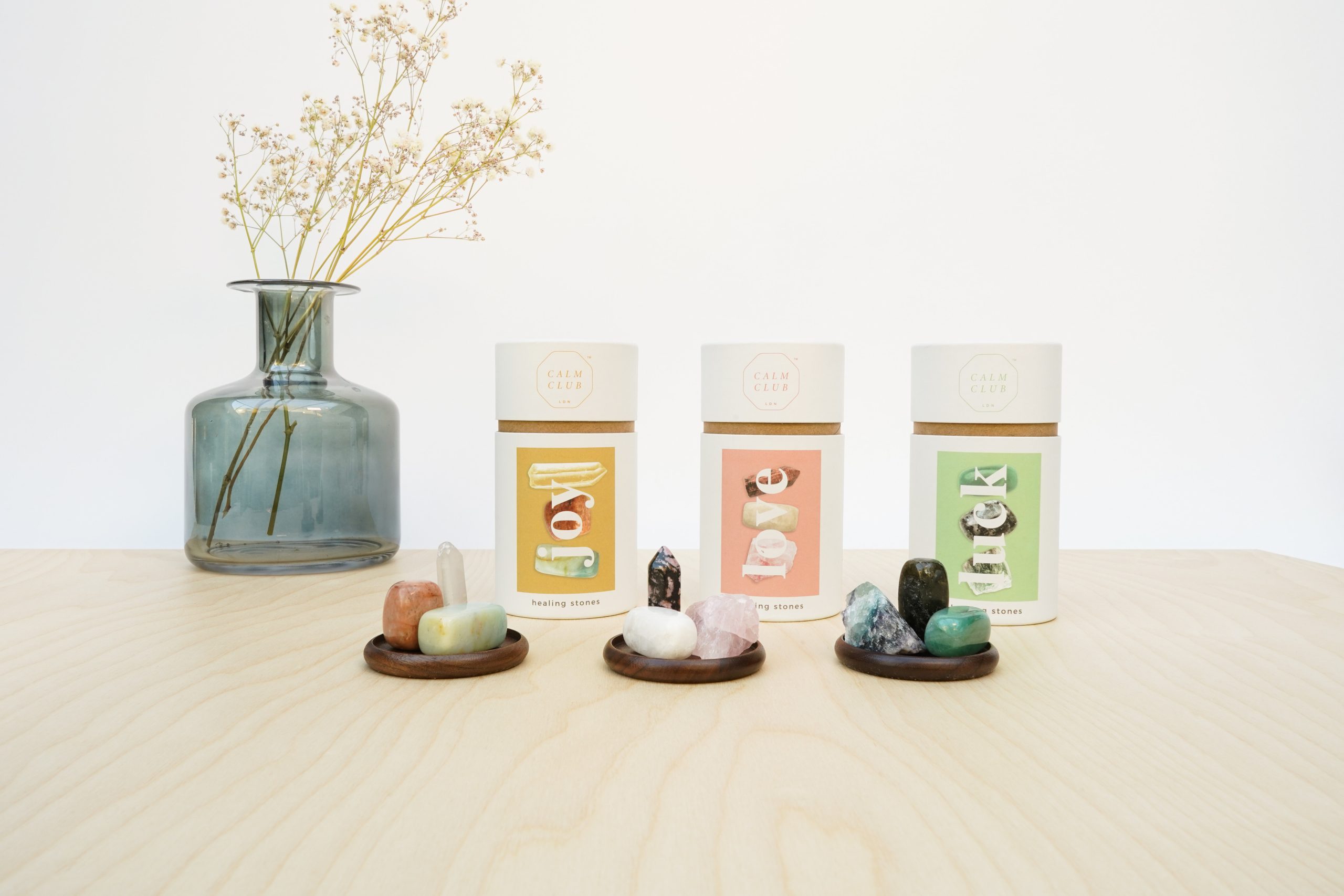 Suck UK - Luckies Calm Club healing stones