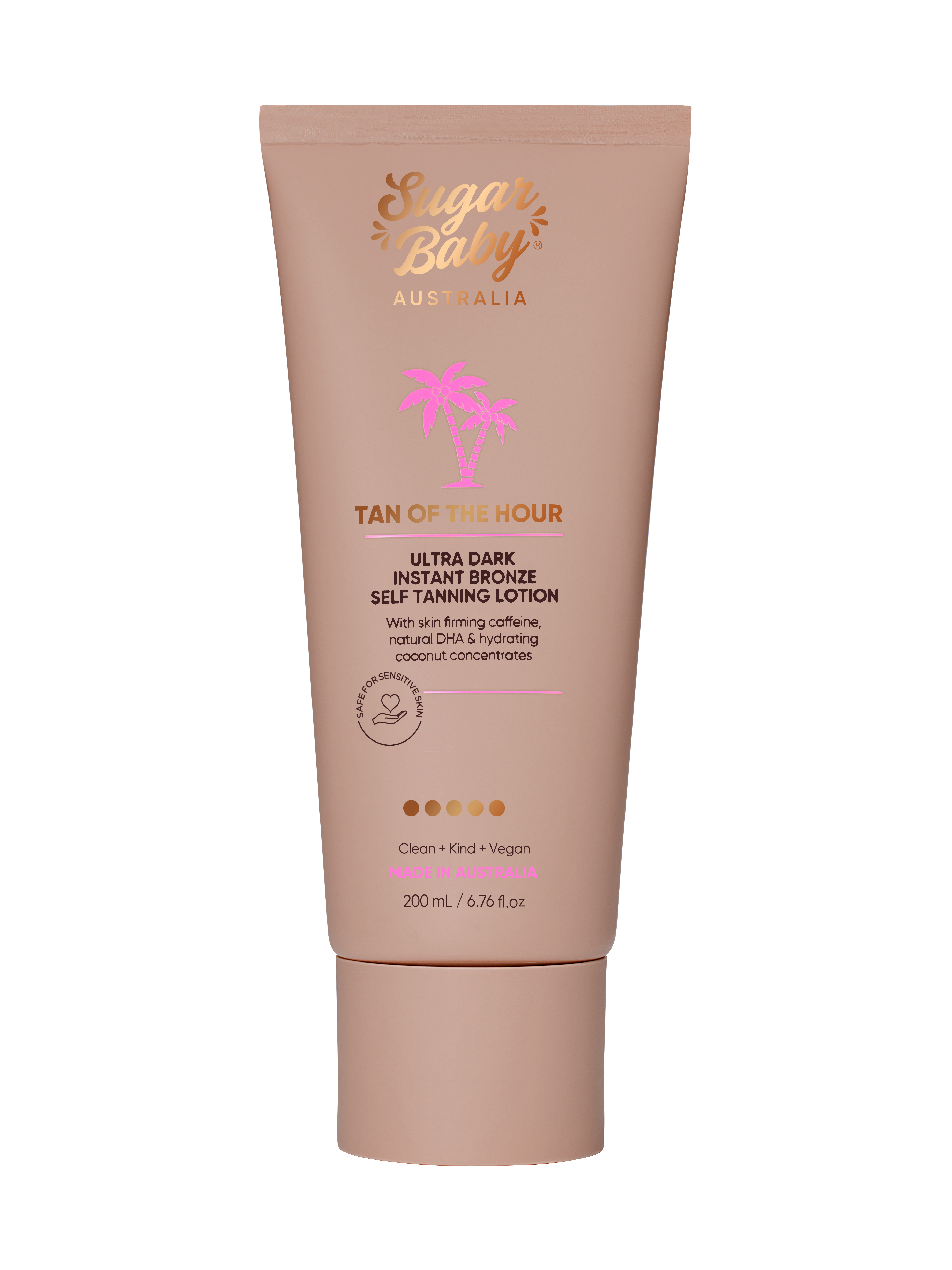 Sugarbaby Tan Of The Hour Ultra Dark Instant Bronze Self Tanning Lotion 200ml RRP$32.99