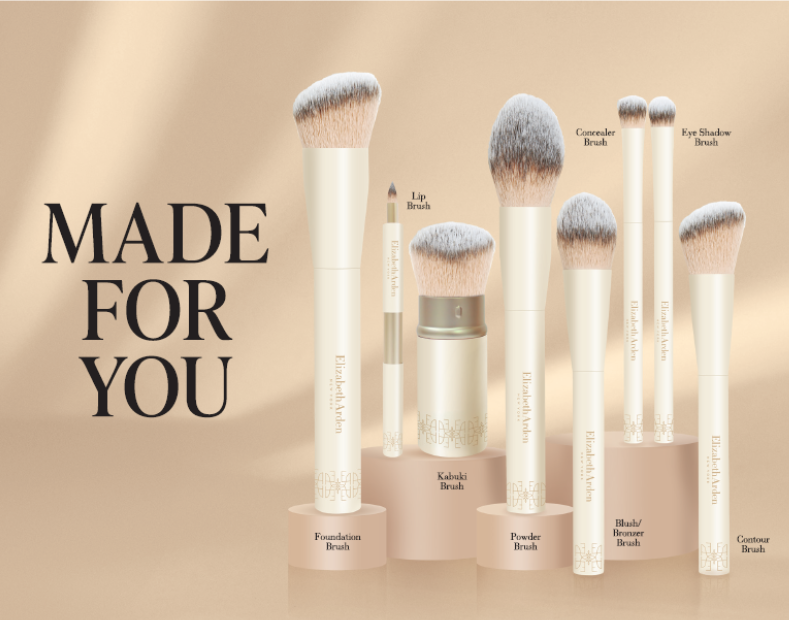 Elizabeth Arden Expands Makeup Brush Collection